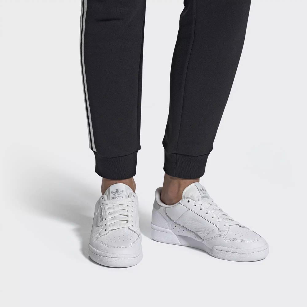 Adidas Continental 80 Tenis Blancos Para Mujer (MX-44337)